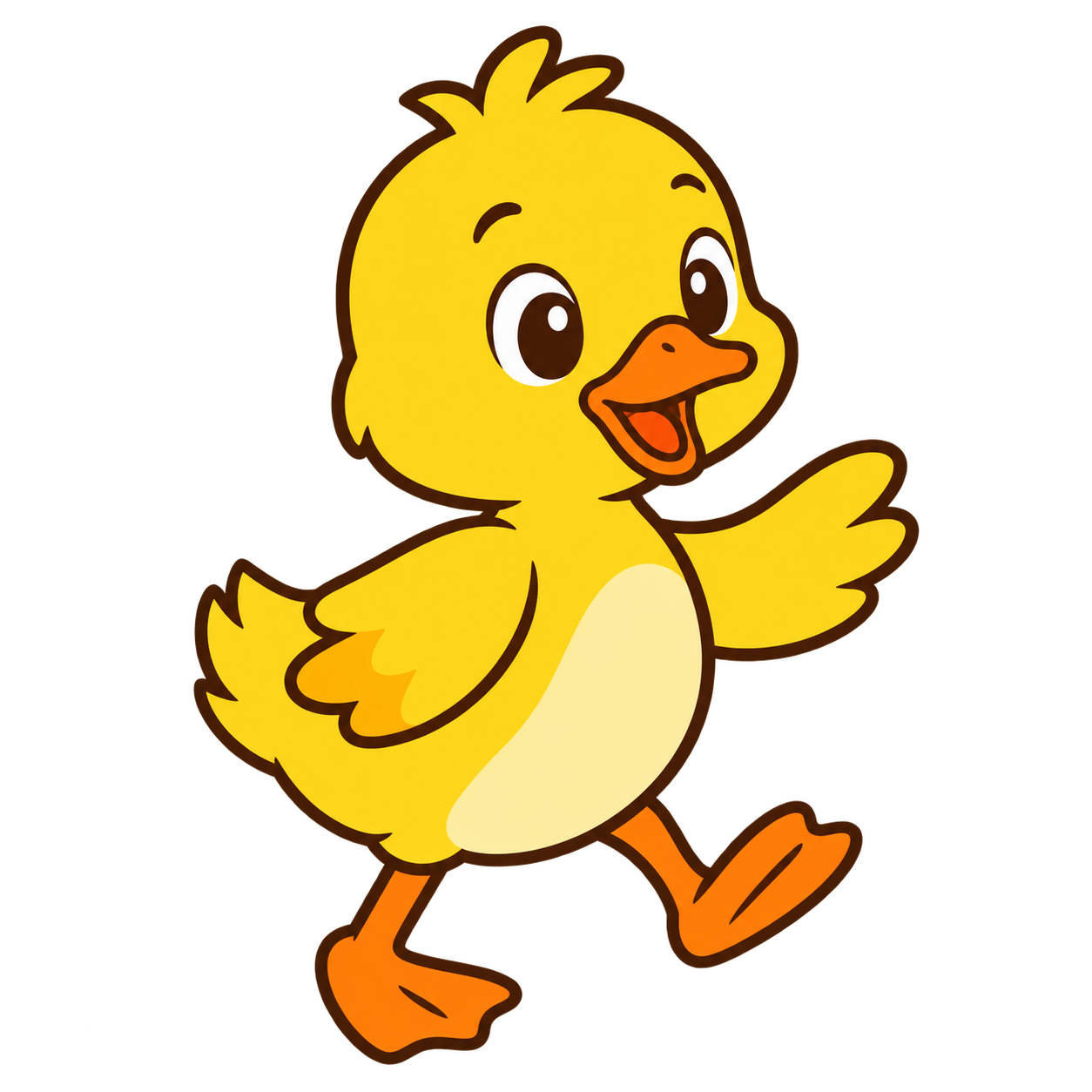 Pato caminando